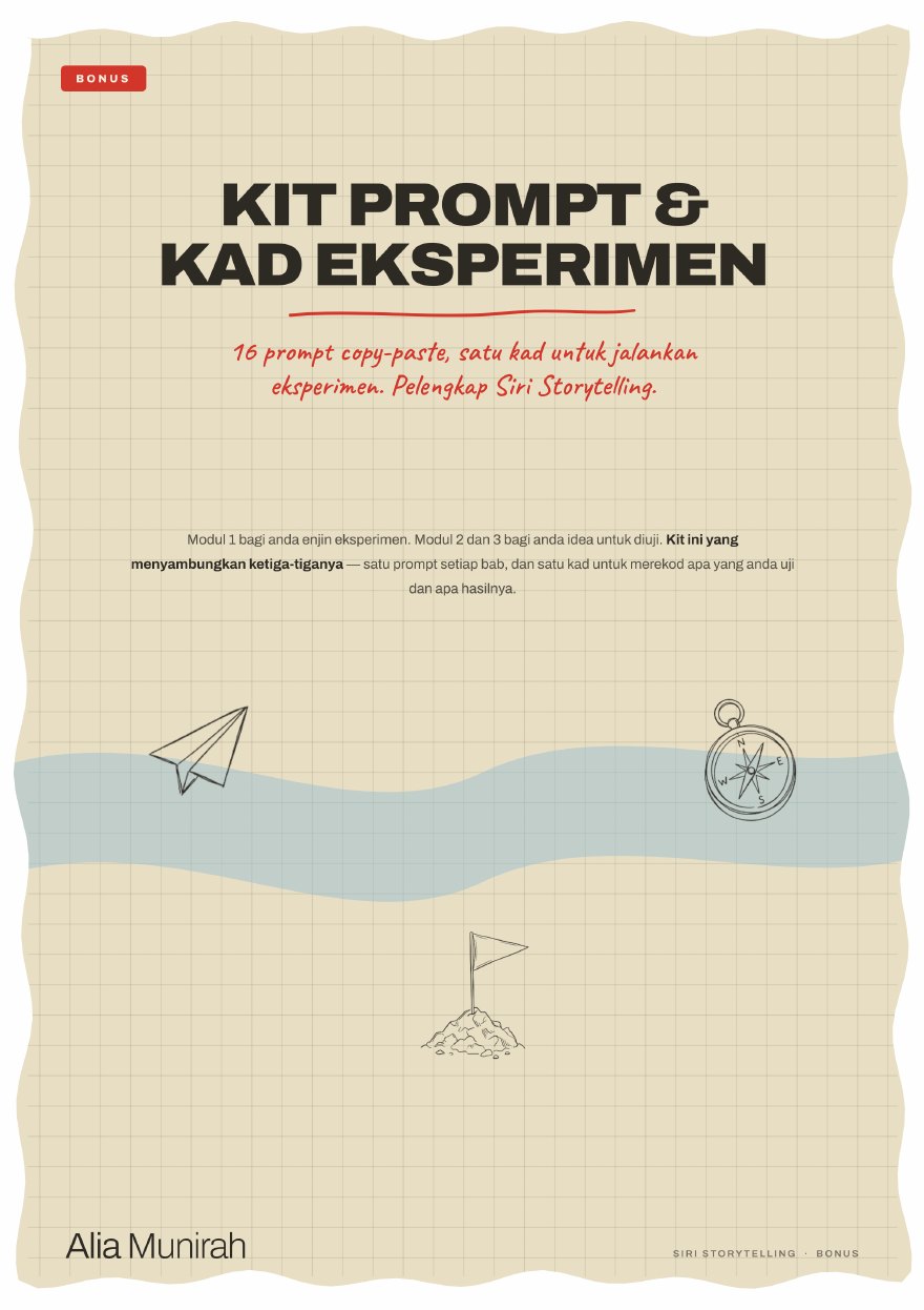 Kulit Kit Prompt & Kad Eksperimen